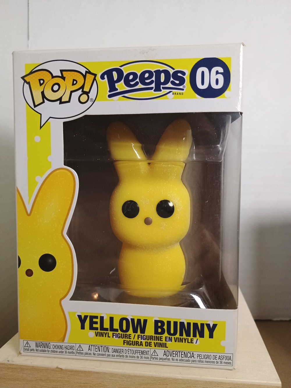 Funko Pop! Peeps Yellow Bunny #06 Vinyl Figure NIB